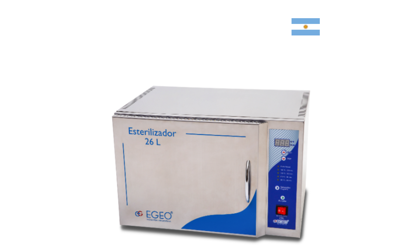 Pupinel Egeo 26 Litros Esterilizador Calor En Seco